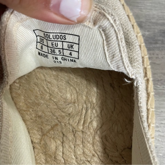 Soludos Limoncello Le Citron Espadrille Flats NEW​​​​ - Picture 5 of 8